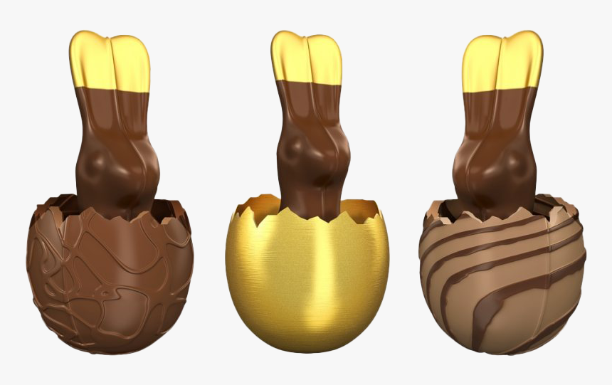 Broken Easter Egg Chocolate Png File - Bunny Easter Easter Egg Png Free, Transparent Png, Free Download