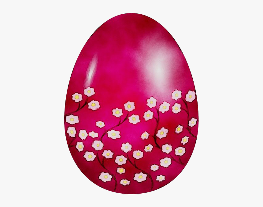 Pink Easter Egg Png Transparent Picture - Easter Egg With Heart, Png Download, Free Download