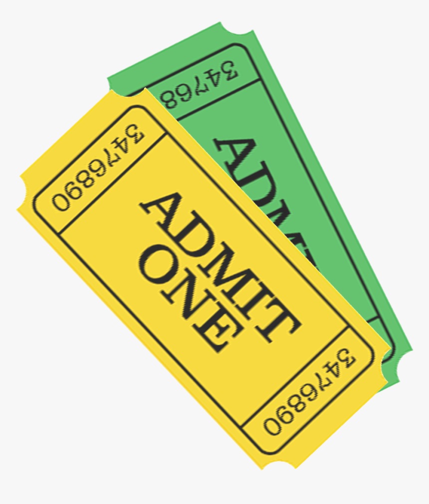 Transparent Admit One Ticket Clipart - Parallel, HD Png Download, Free Download