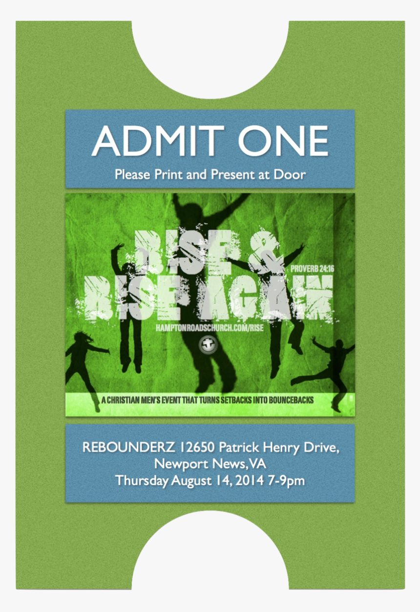 Rise & Rise Again Admission Ticket For Hrc Men"s Event - Keep Calm, HD Png Download, Free Download