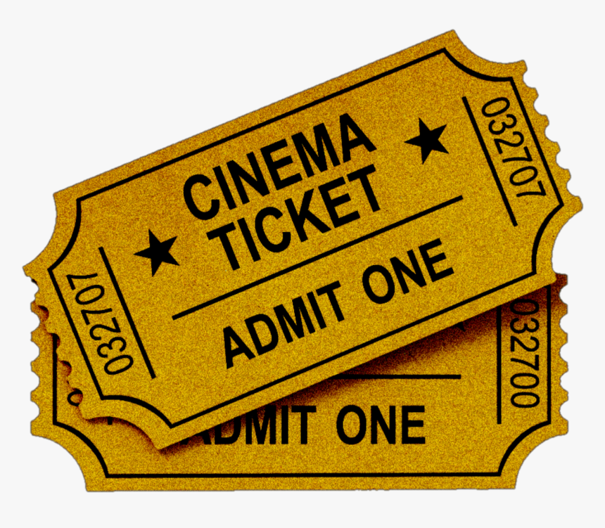#vintage #aesthetic #ticket #old #yellow #jaune #yellowaesthetic, HD Png Download, Free Download