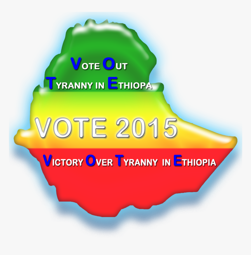 Vote 2015 Ethiopia - Ethiopia Carta, HD Png Download, Free Download