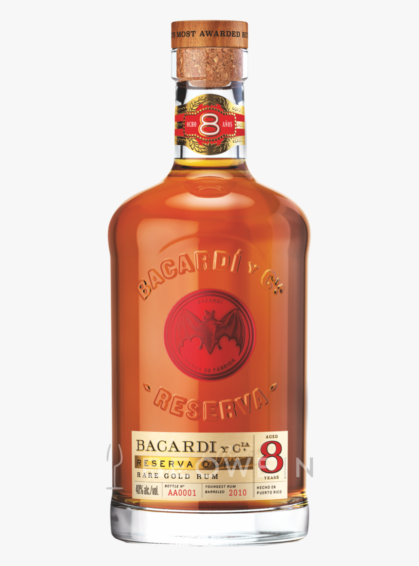 Bacardi Reserva Ocho 8 Years, HD Png Download, Free Download