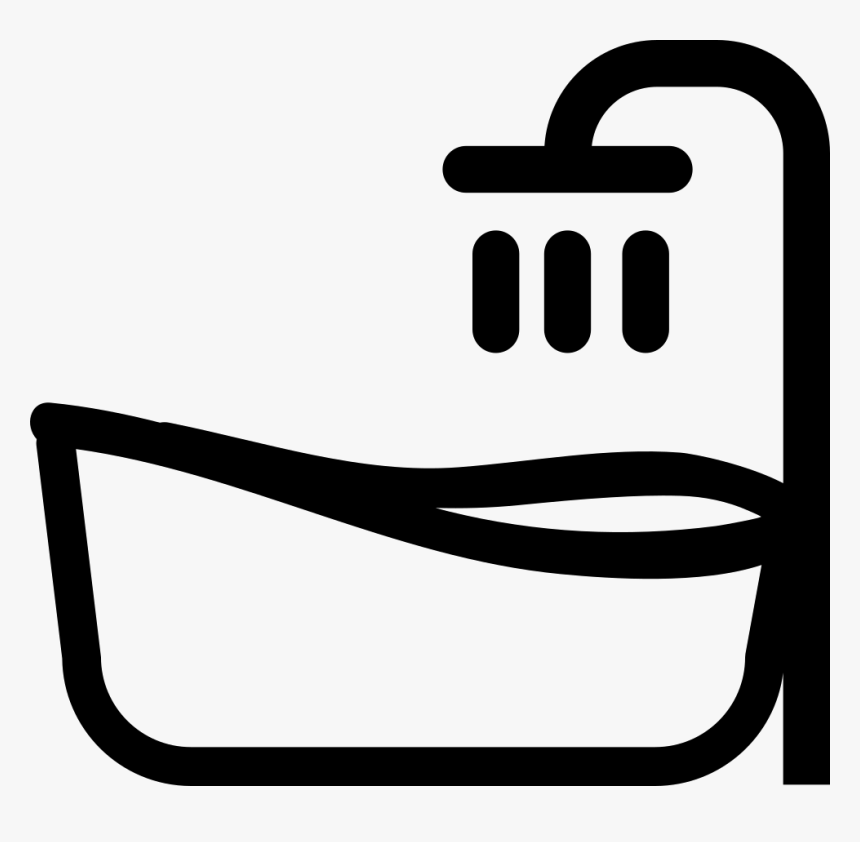 Bath Tub Comments Clipart , Png Download - Icono De Bañera Png, Transparent Png, Free Download