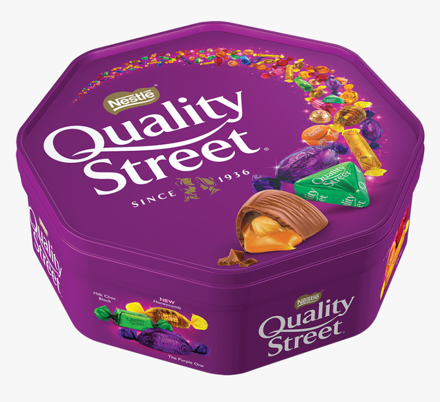 Qs Group Sweet Image Quality Street 750g Tub - Quality Street Tin, HD Png Download, Free Download