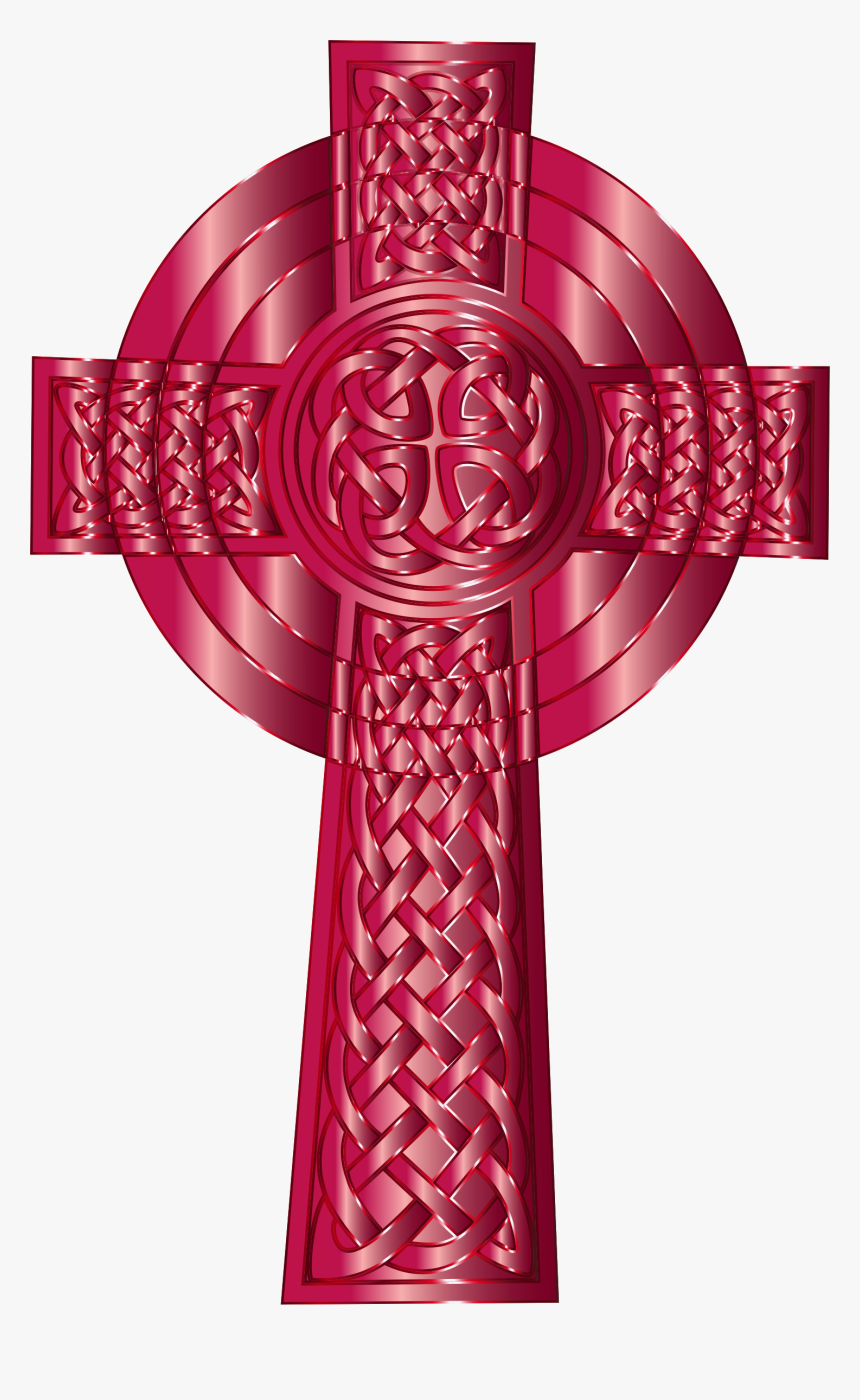 Ruby Celtic Cross Clip Arts - Christian Cross, HD Png Download, Free Download