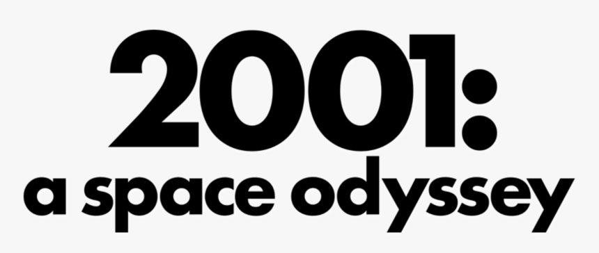 2001 A Space Odyssey Logo, HD Png Download, Free Download
