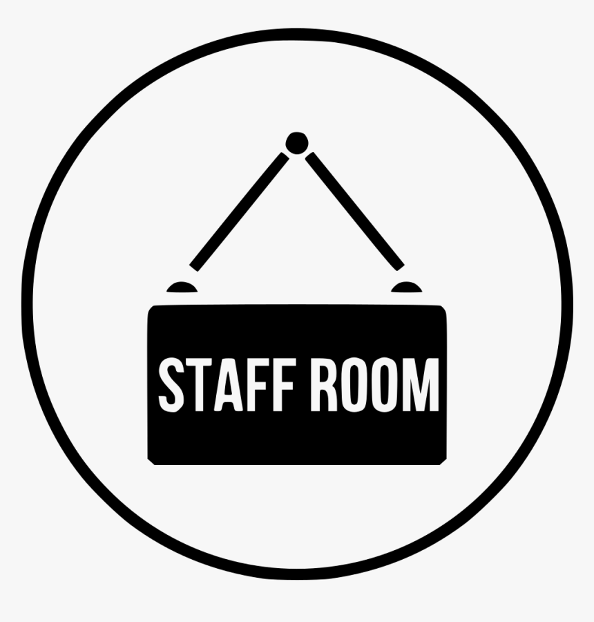 Staff Room Board School Nameplate Plate Study - Sign, HD Png Download, Free Download