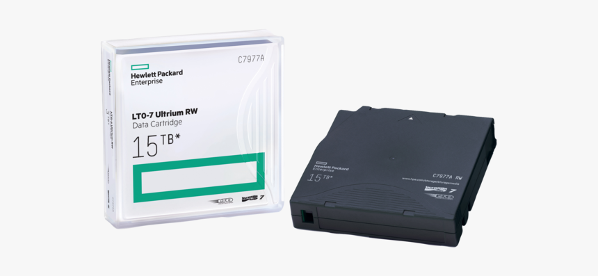 Hpe Lto-7 Ultrium Worm Data Cartridge - Hpe Lto 7 Ultrium 15tb Rw Data Cartridge, HD Png Download, Free Download