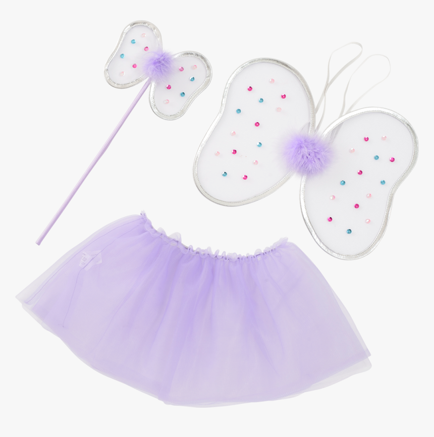 Msb Fairy Set, Purple, Wand/wings/tutu, Purple, Large, HD Png Download, Free Download