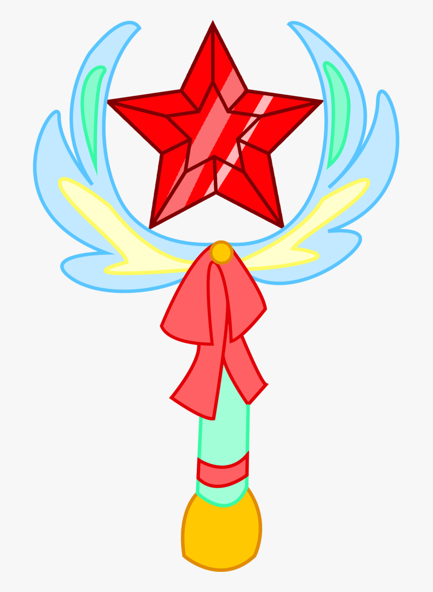 Butterfly Wand By Xxfrostflare - Red Star Communism, HD Png Download, Free Download