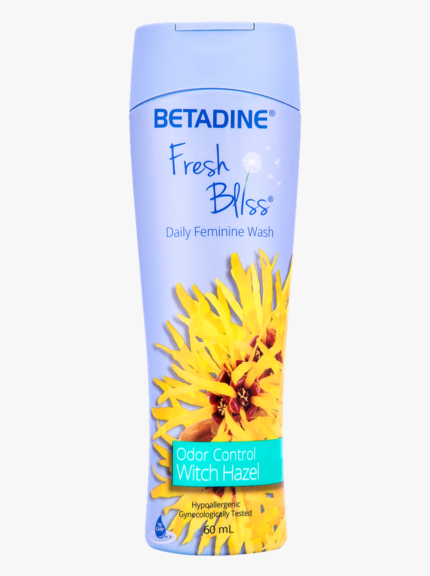 Betadine Daily Feminine Wash Hazel Discover - Betadine Feminine Wash Freah Bliss Odor, HD Png Download, Free Download