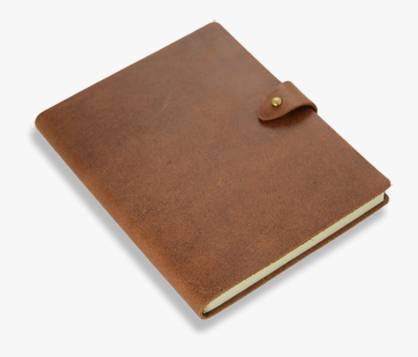 Rustic Leather Lined Notebook - スエード 財布 経年 変化, HD Png Download, Free Download