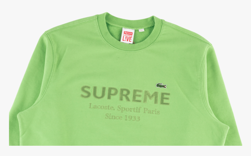 Supreme By Lacoste , Png Download - Active Shirt, Transparent Png, Free Download