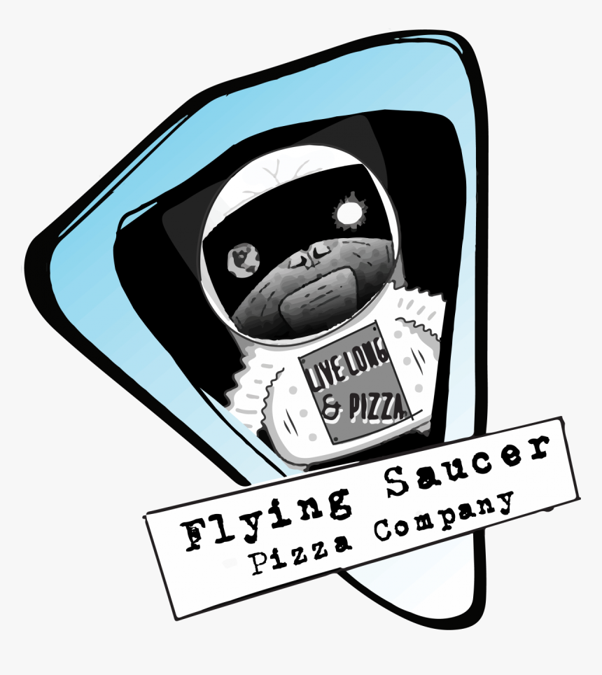 Flying Saucer Pizza Company Clipart , Png Download - Flying Saucer Pizza Company, Transparent Png, Free Download