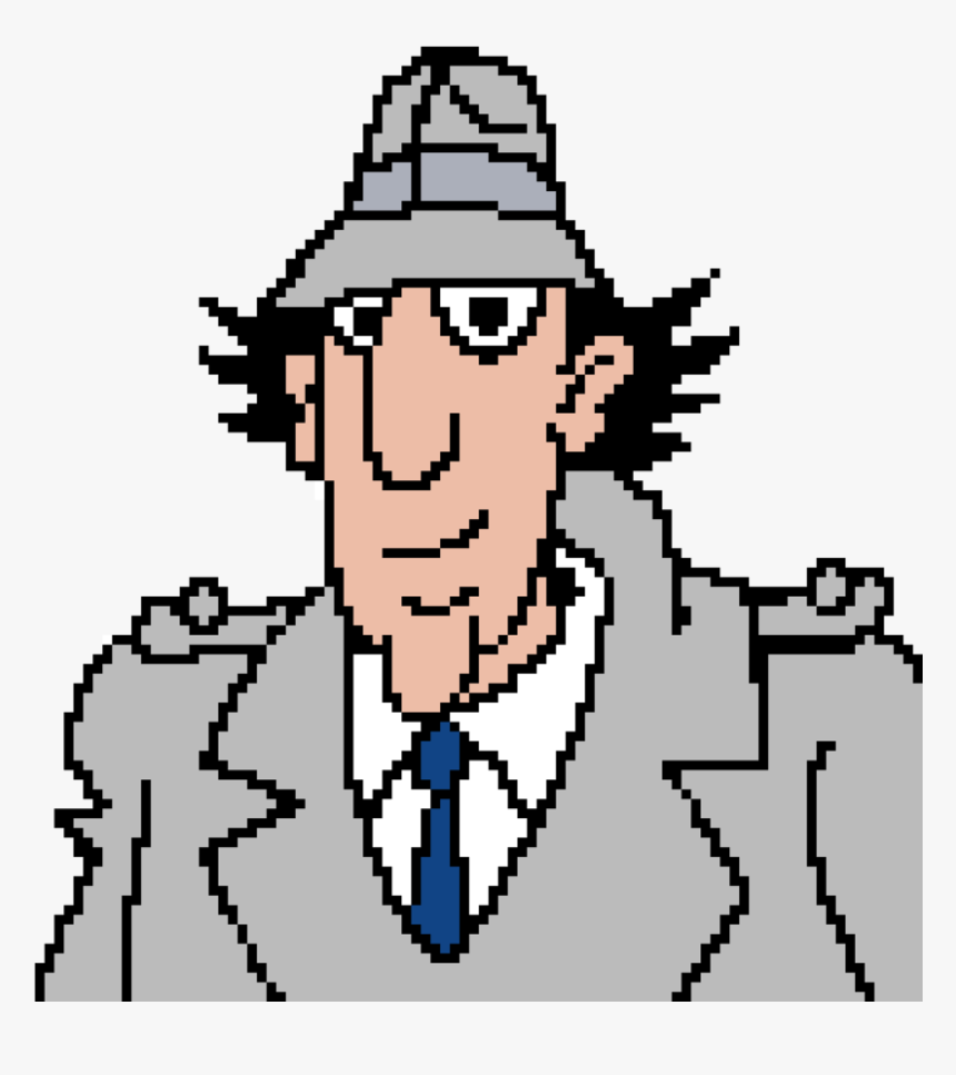 Inspector Gadget Pixel Art Clipart , Png Download - Inspector Gadget Brown Bricks, Transparent Png, Free Download