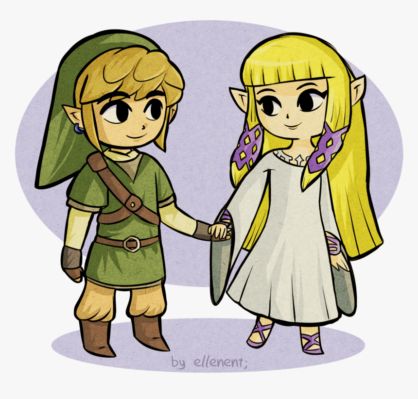 “wind Waker Style Ss Zelink 
” - The Legend Of Zelda: Skyward Sword, HD Png Download, Free Download