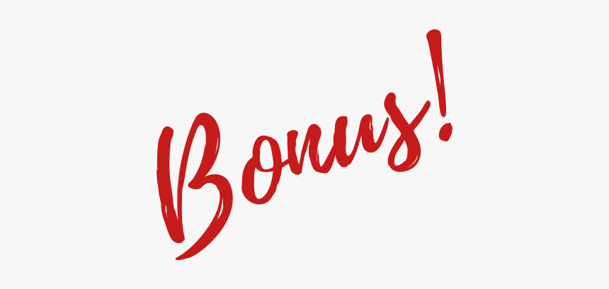 Bonus - Calligraphy, HD Png Download, Free Download