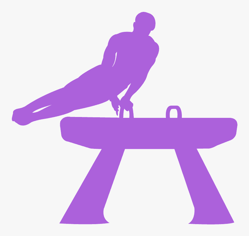 Pommel Horse Silhouette, HD Png Download, Free Download