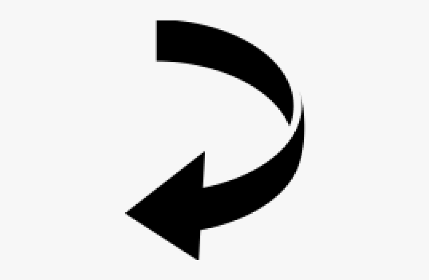 Curved Arrow Image - Curved Arrow Shape, HD Png Download, Free Download