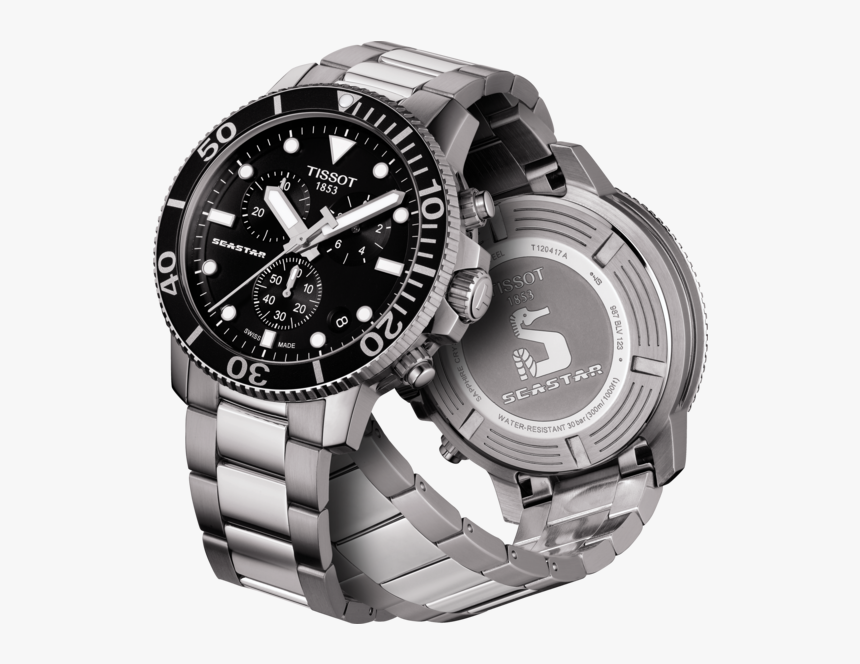 Image Watch Tissot Seastar 1000 Chronograph - Tissot Seastar 1000 Chronograph T120 417.17 041.00, HD Png Download, Free Download