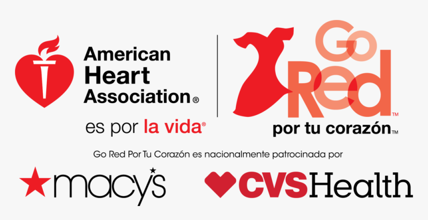 Grfw Aha Liw H Macys Cvs K R Sp , Png Download - American Heart Association, Transparent Png, Free Download