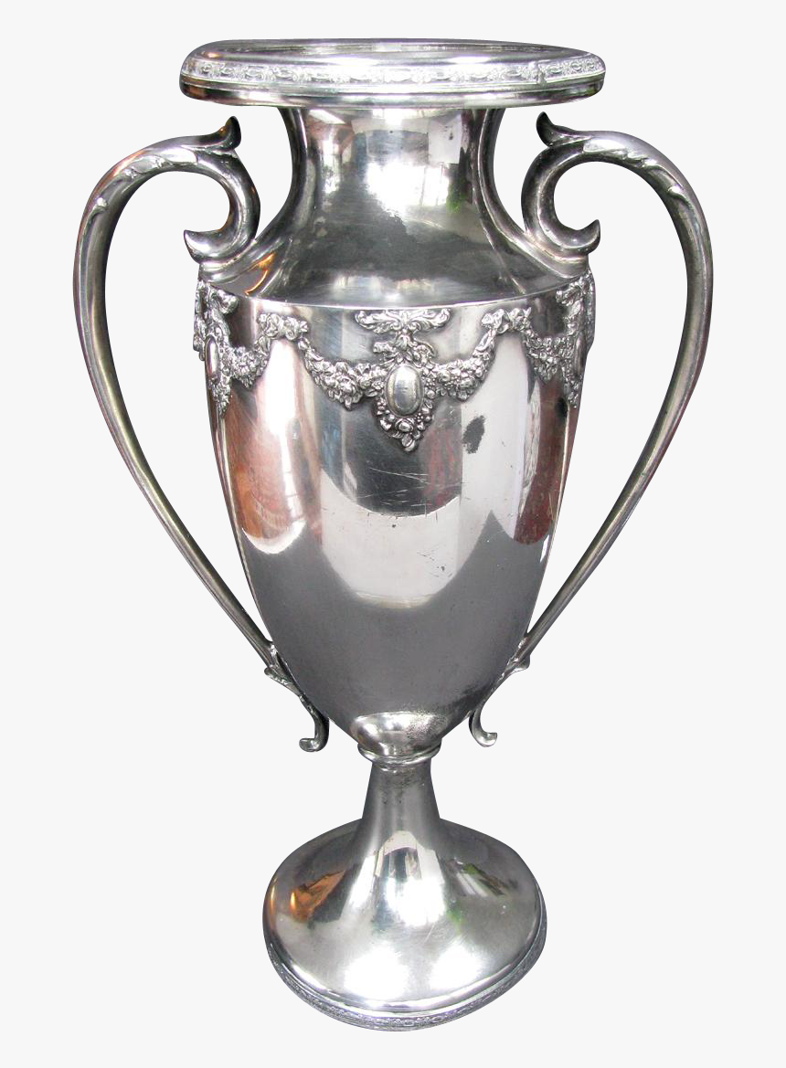 Silver Trophy Png - Antique Silver Trophy, Transparent Png, Free Download