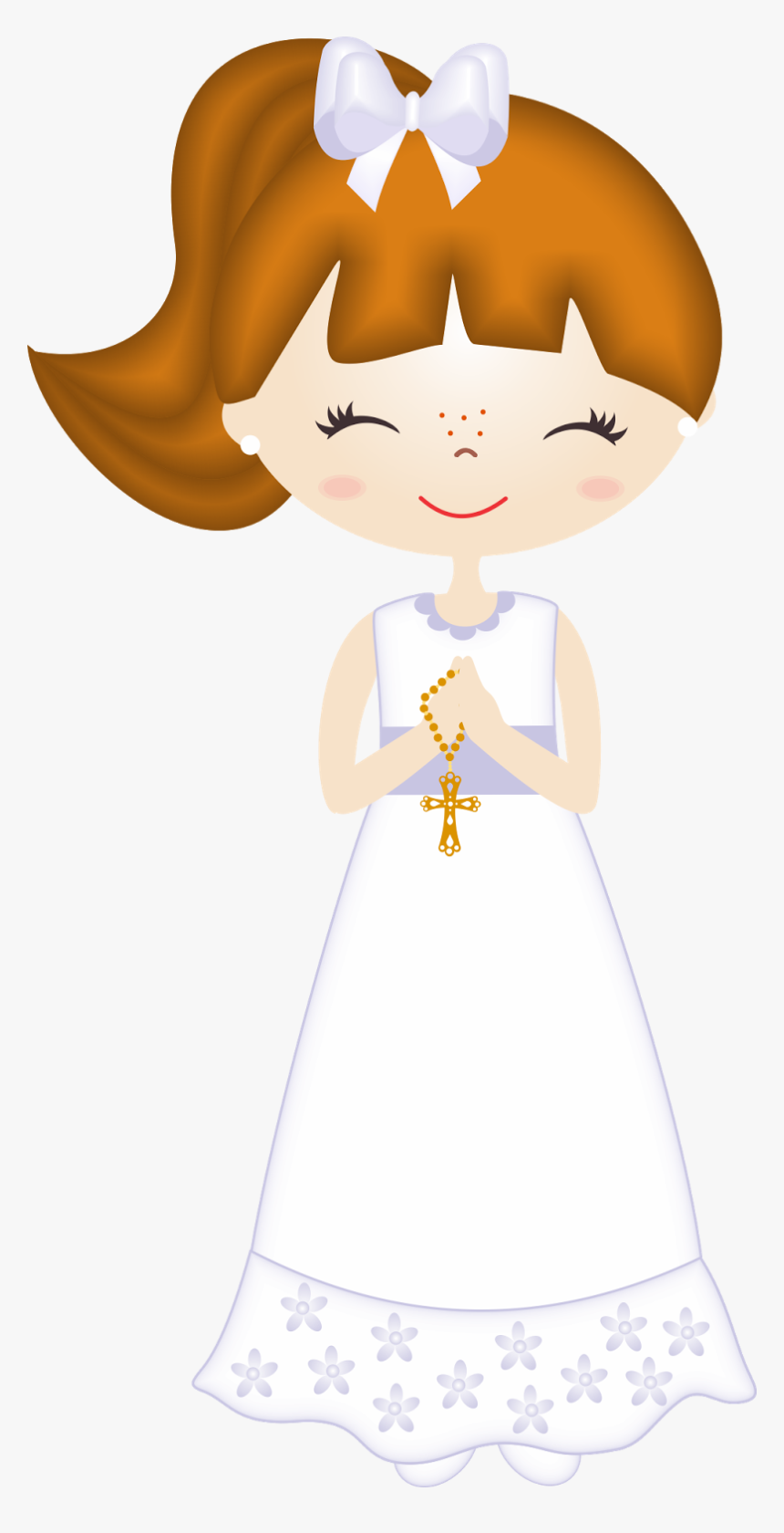 Souvenirs Para Primera Communion Clipart Girls First - Nenas Png Comunion, Transparent Png, Free Download