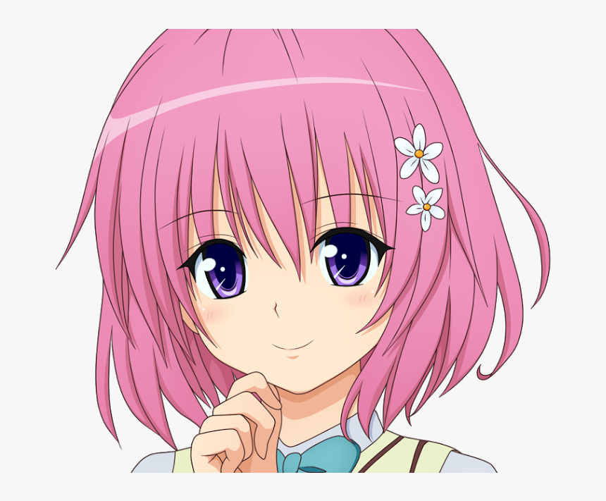 Short Pink Hair Anime Character , Png Download - Anime Short Pink Hair, Transparent Png, Free Download