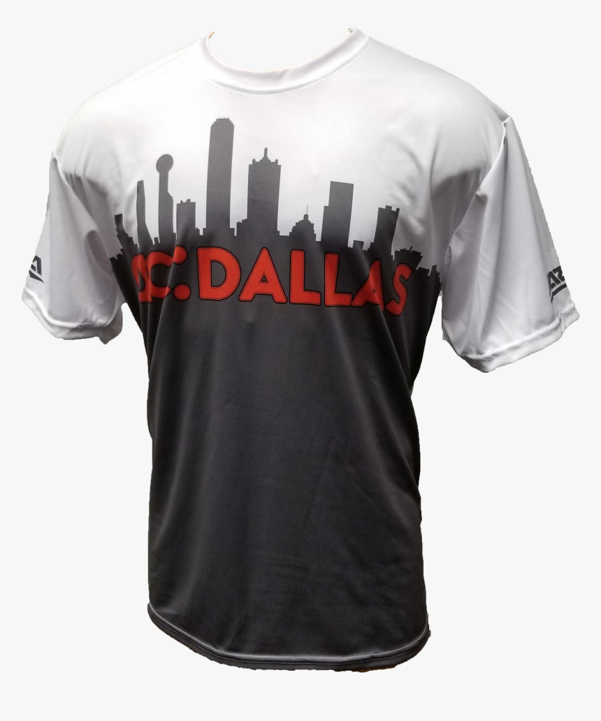 Ac Dallas City Skyline Tech Shirt - Active Shirt, HD Png Download, Free Download