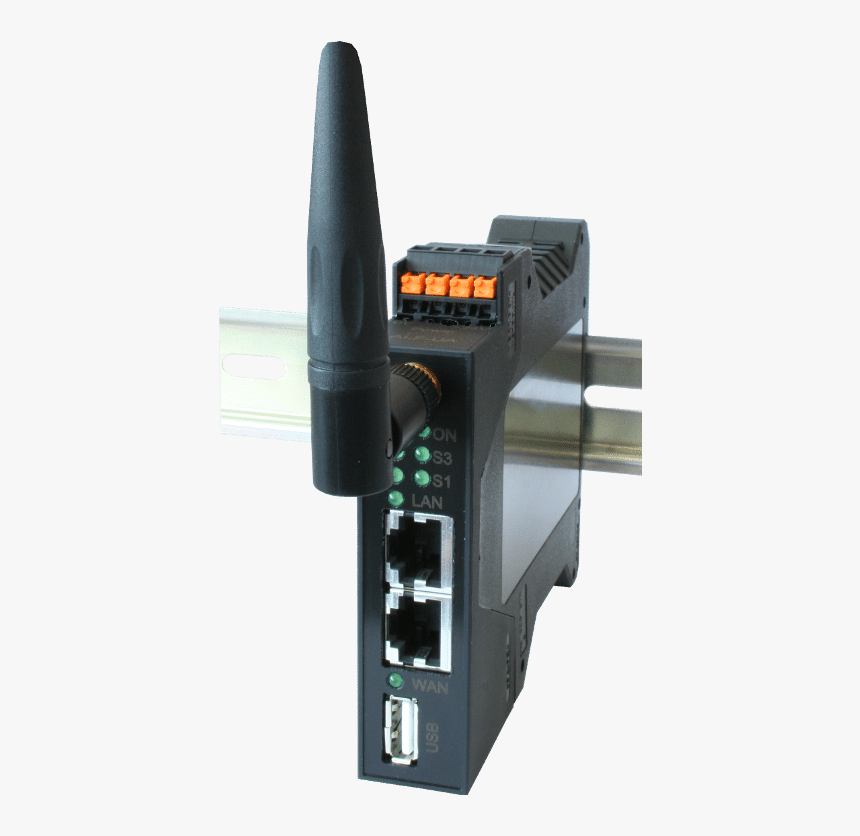 Industrial Access Point Ap - Access Point Din Rail, HD Png Download, Free Download