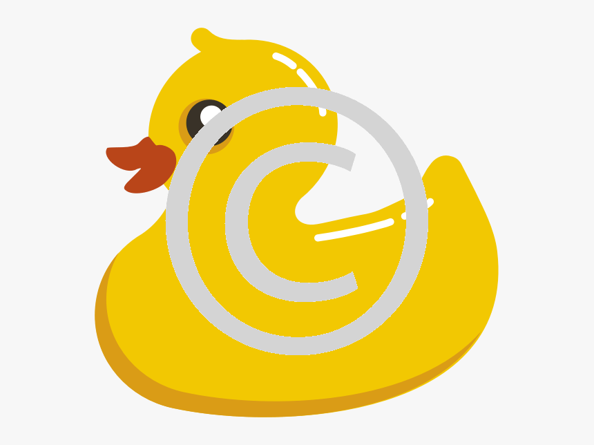 Clip Art Rubber Duck, HD Png Download, Free Download