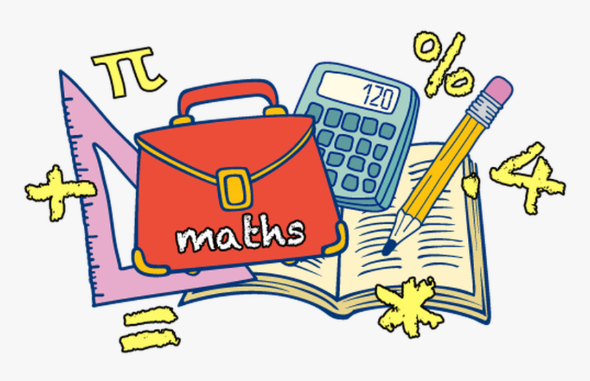 Transparent Doing Homework Clipart - Primary School Math Clipart, HD Png Download, Free Download