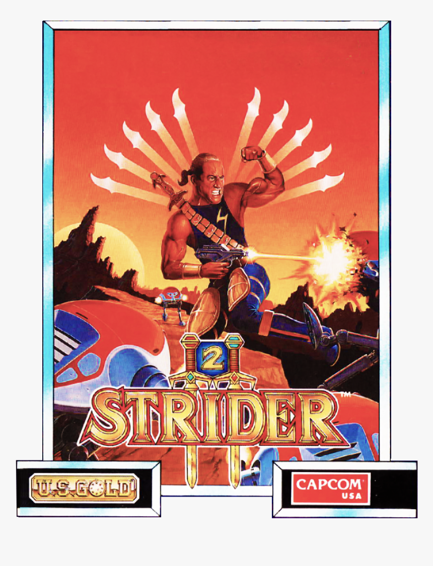 Strider Ii Zx Spectrum , Png Download - Terrible Video Game Box Art, Transparent Png, Free Download