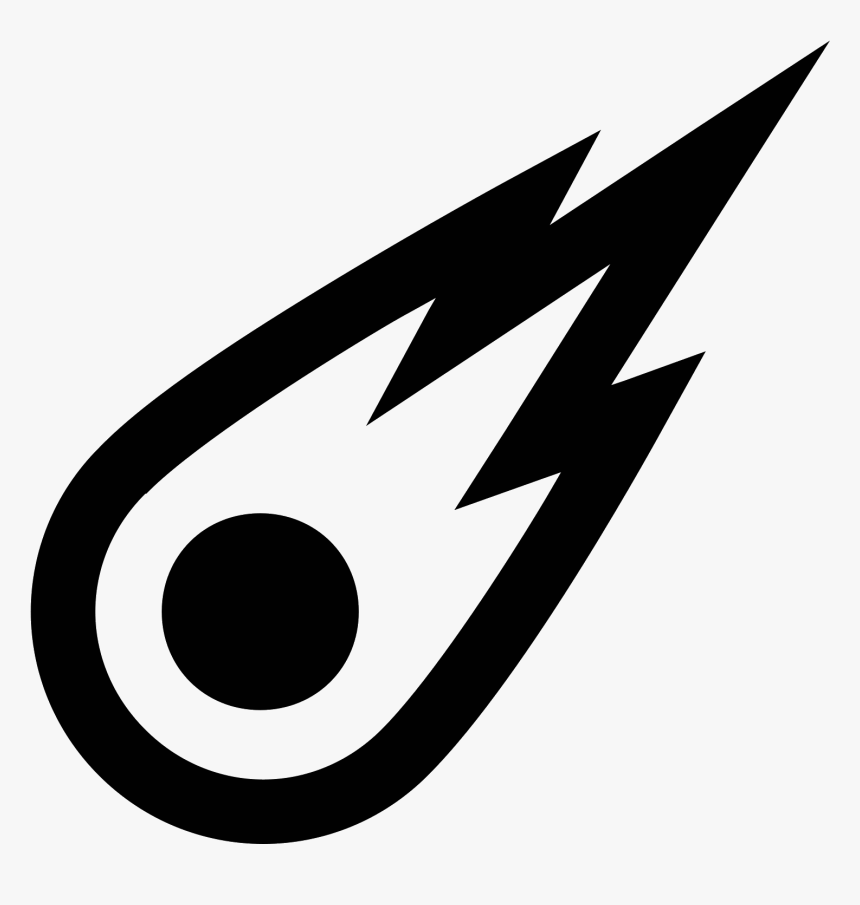 Company Comet Symbol Picture - Icon Comet Png, Transparent Png, Free Download