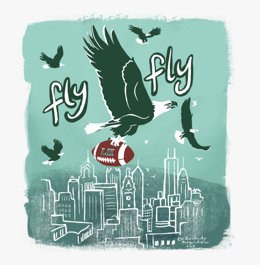 Fly Birds Fly T-shirt Illustration And Typography - Buzzard, HD Png Download, Free Download
