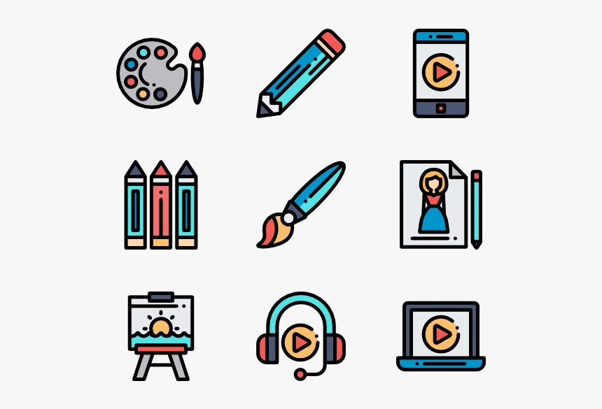 Icons Color Png School, Transparent Png, Free Download
