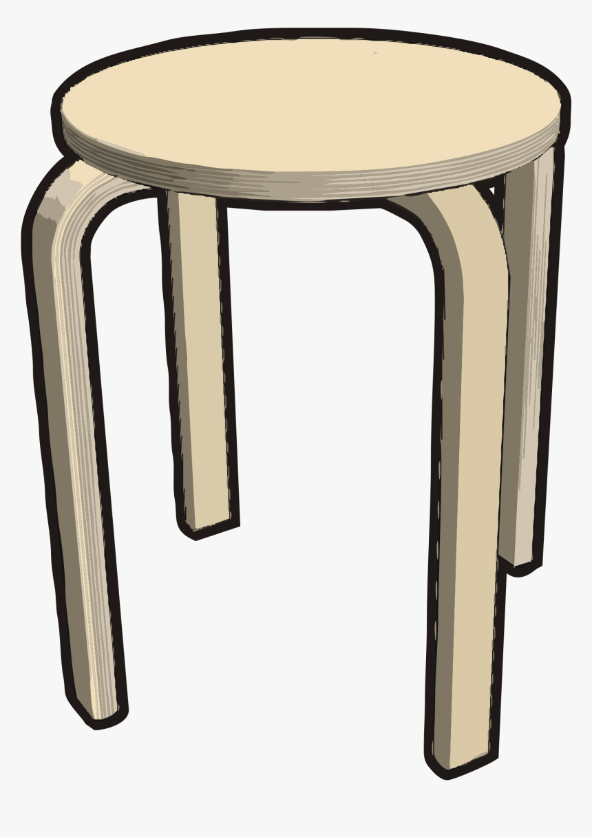 Frosta Stool, Natural Colour Clip Arts - Red Stool Clipart, HD Png Download, Free Download