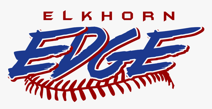 Elkhorn Edge Softball Logo, HD Png Download, Free Download