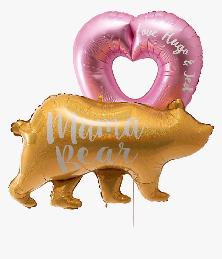 Mama Bear And Heart - Love, HD Png Download, Free Download