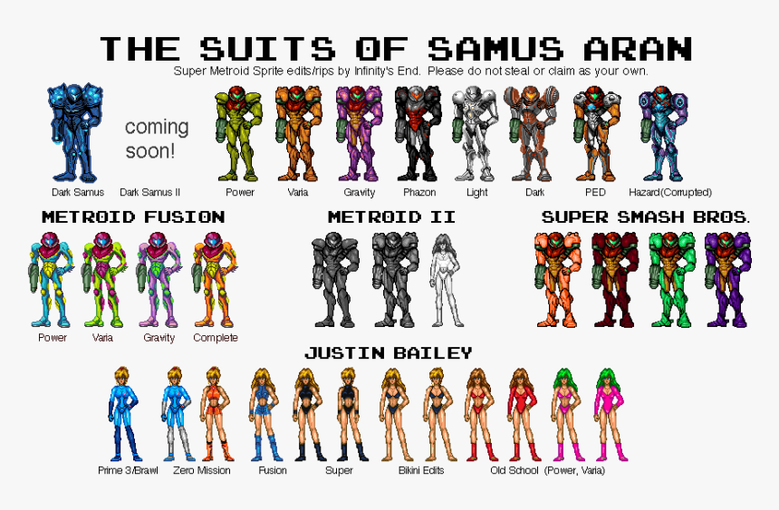 Png , Png Download - Samus Aran Suits, Transparent Png, Free Download