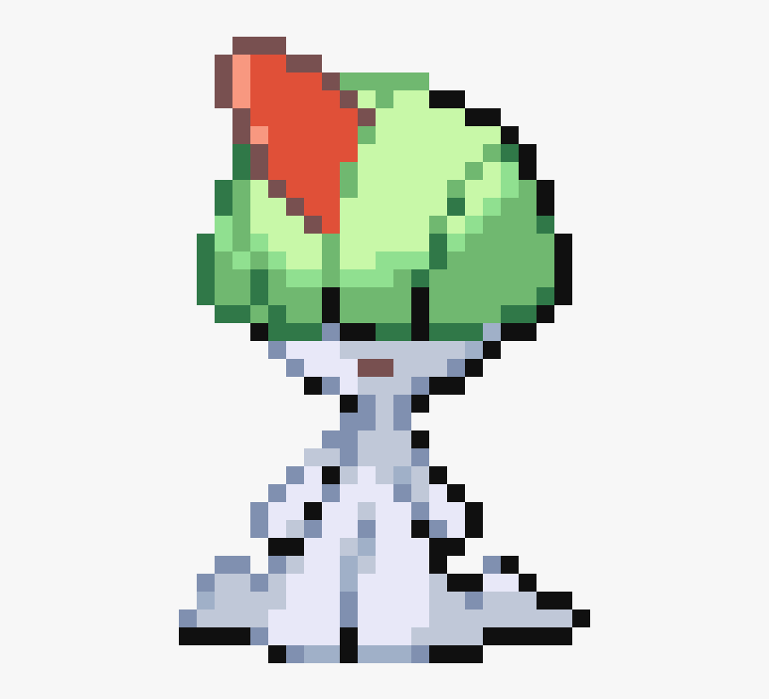 Haishuusprite - Ralts Cross Stitch Pattern, HD Png Download, Free Download