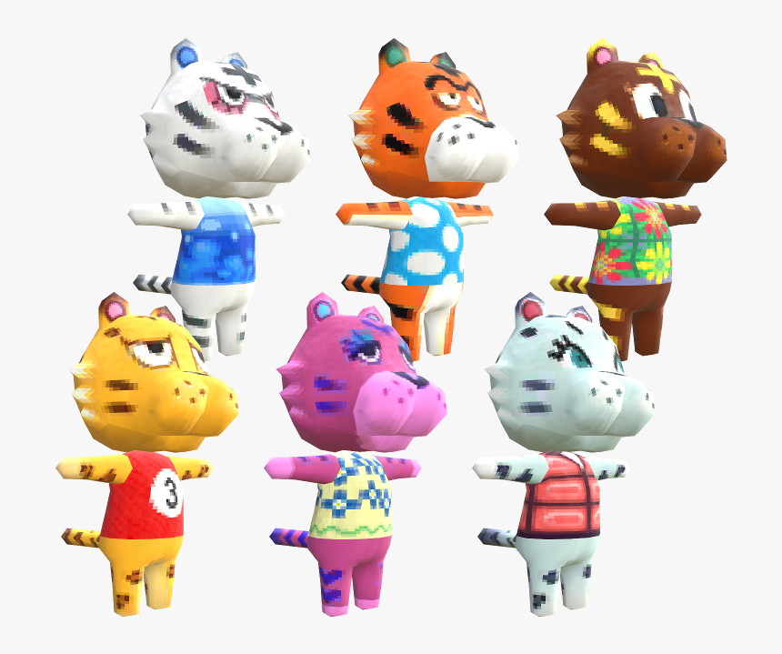 Download Zip Archive - Animal Crossing New Leaf Tiger, HD Png Download, Free Download