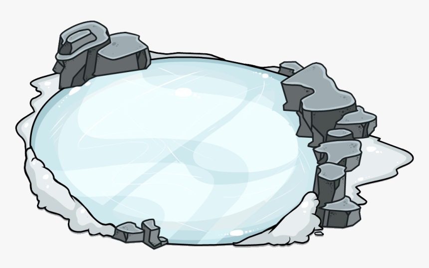 Transparent Skating Clipart - Cartoon Ice Skating Rink Png, Png Download, Free Download