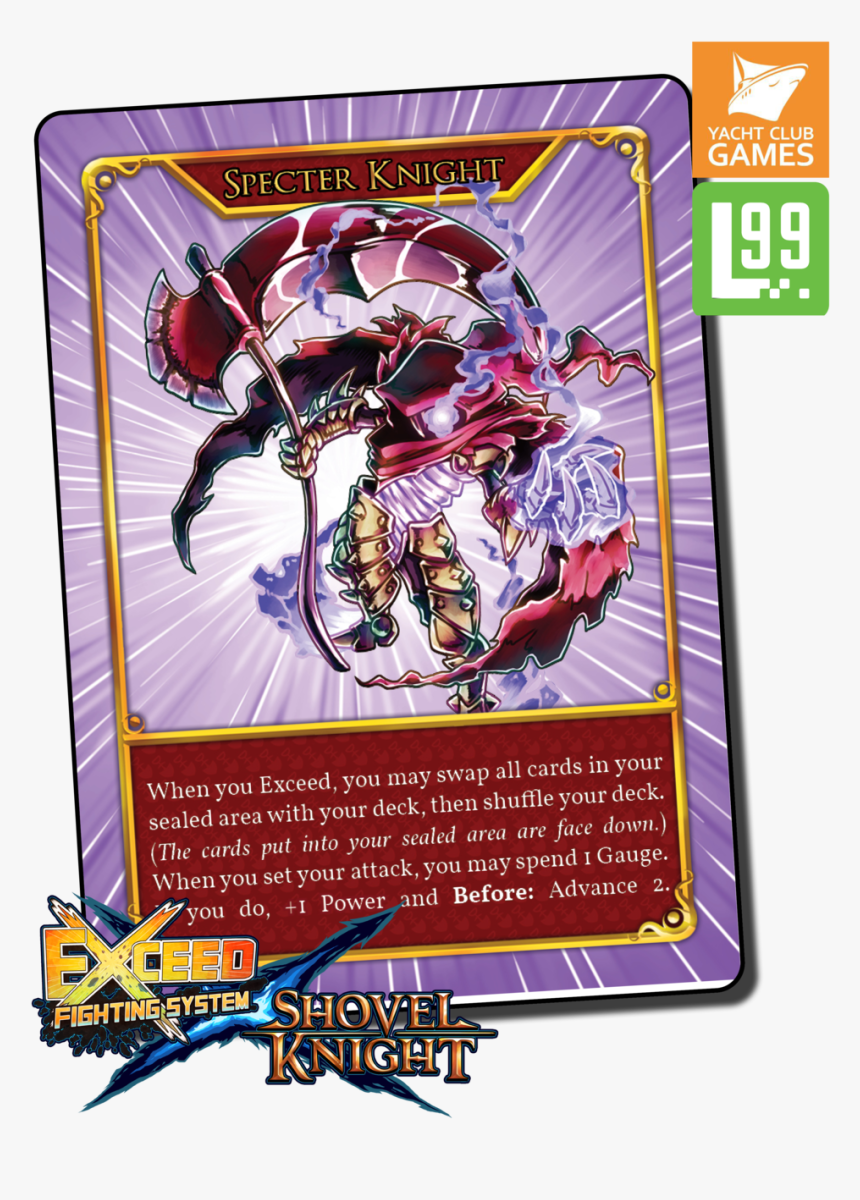 Exceed Card Previews - Exceed Fighting System Shovel Knight, HD Png Download, Free Download