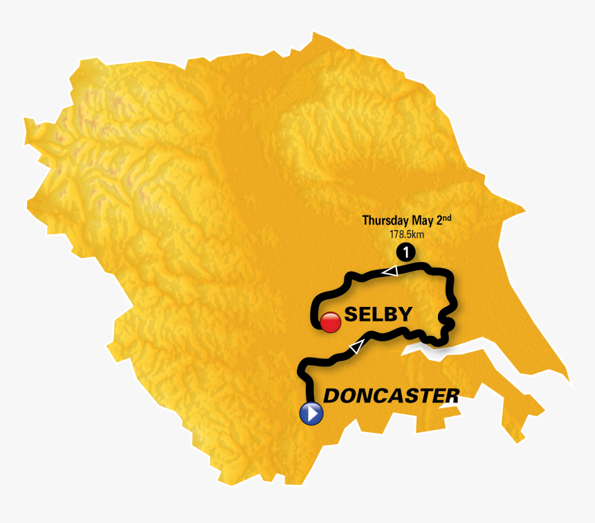 Tour De Yorkshire Stage 1 2019, HD Png Download, Free Download