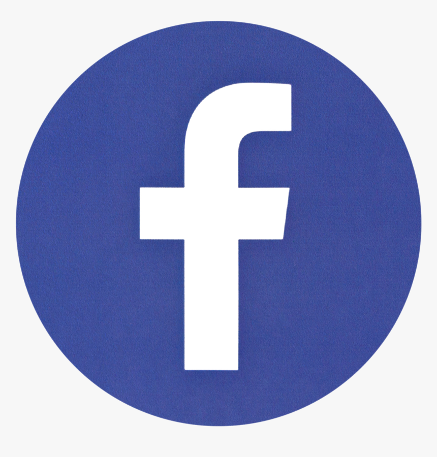 Follow Us On Social Media - Facebook Round Icon Png, Transparent Png, Free Download