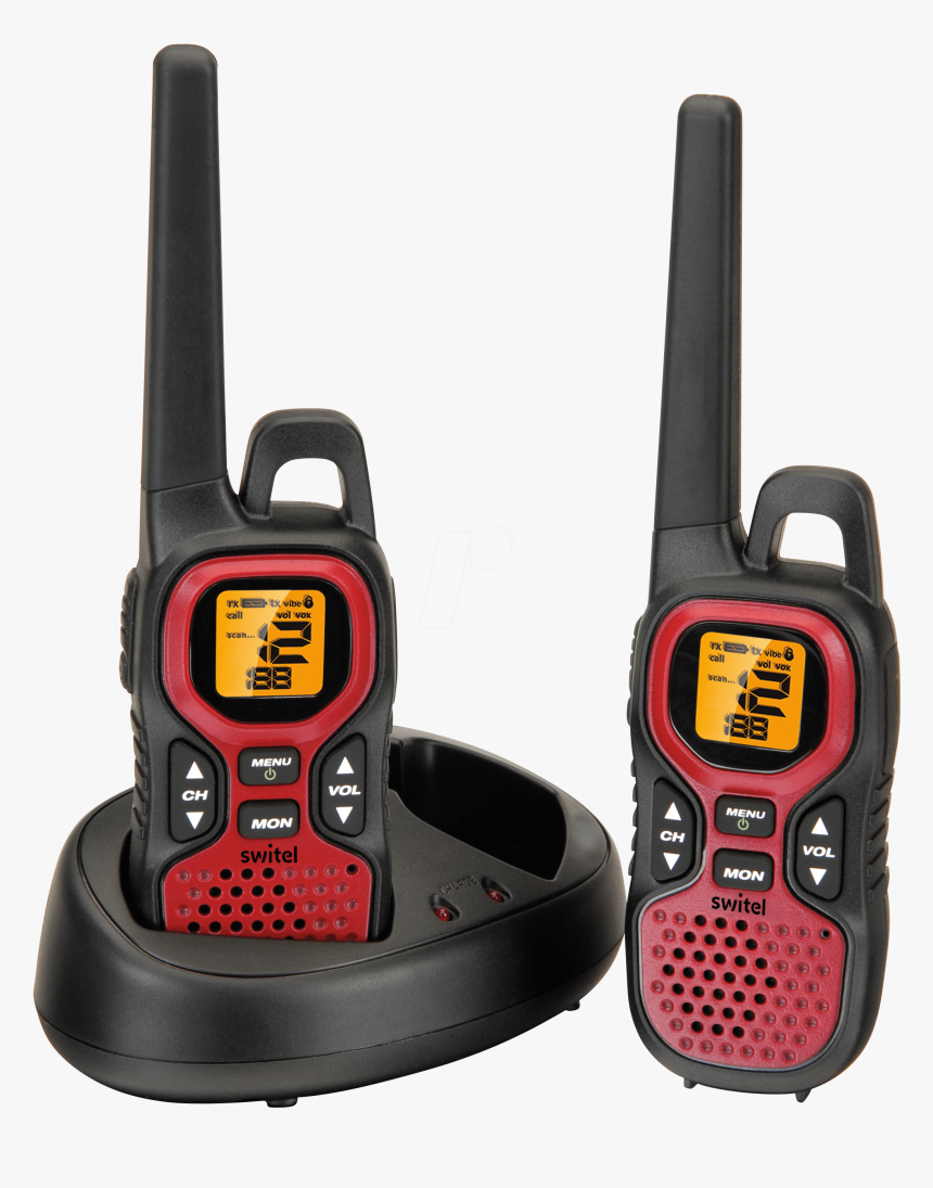 Walkie Talkie With Illuminated Display Switel Switel - Two-way Radio, HD Png Download, Free Download