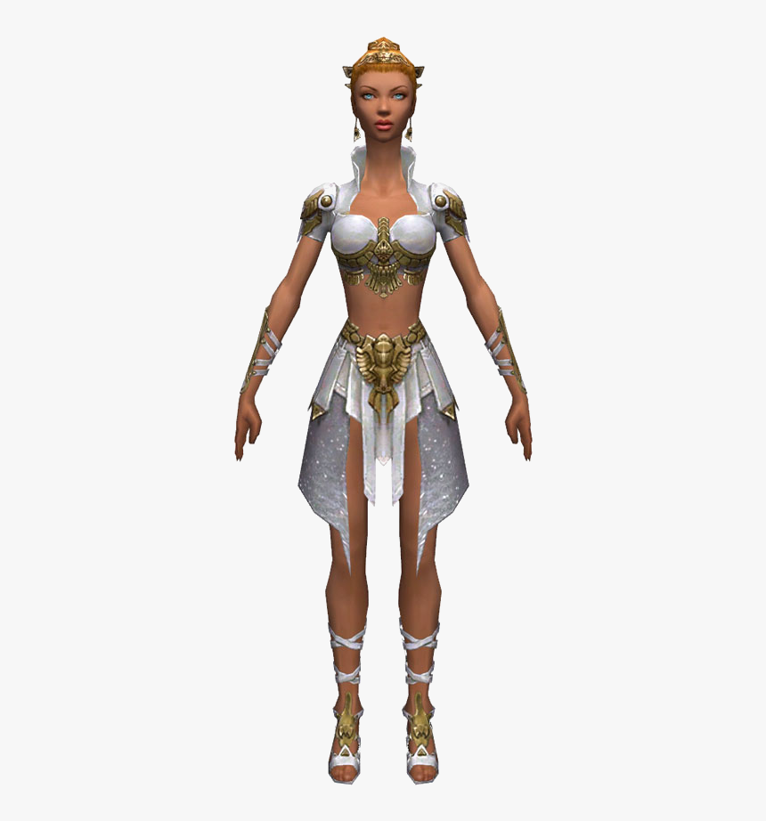Paragon Elonian Armor F Dyed Front - Elona Armor Guild Wars, HD Png Download, Free Download