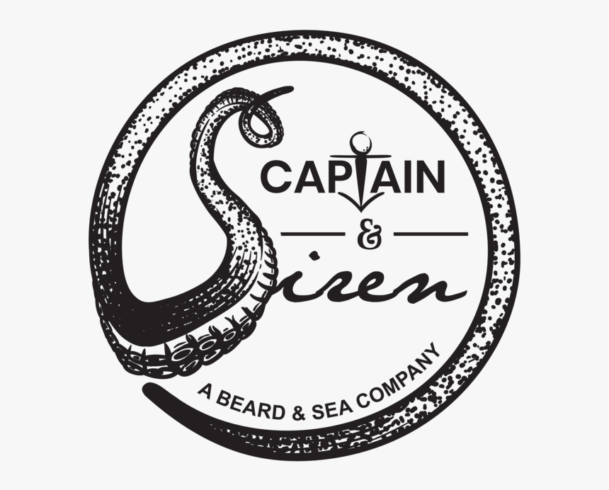 Captain&siren Fa New Tagline Black, HD Png Download, Free Download